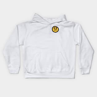 Small Minimal Face X Eyes Kids Hoodie